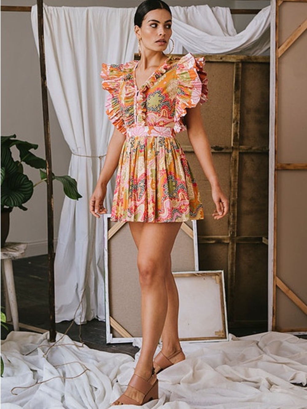 CeliaB Lirio Mini Dress